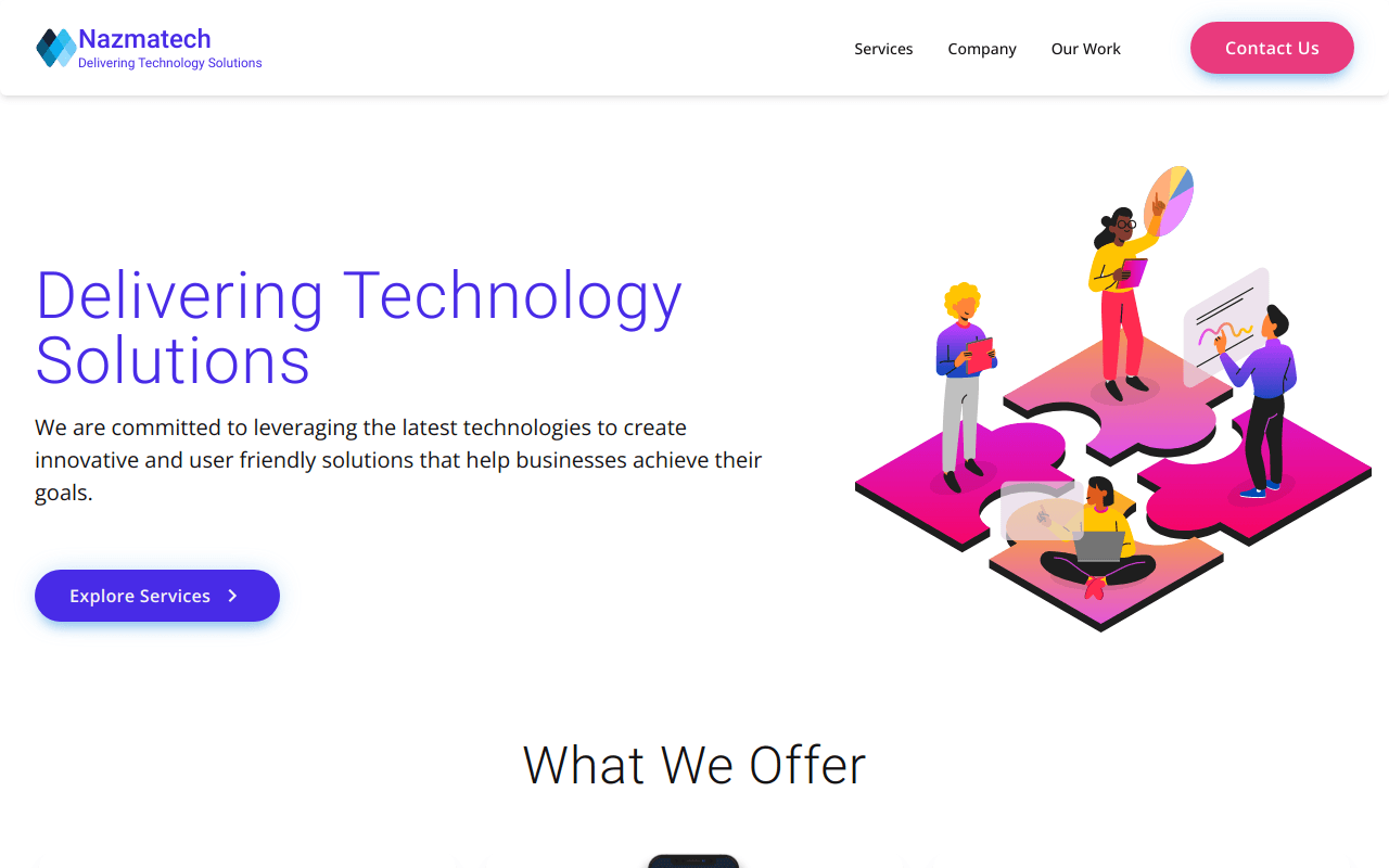 Baraka Mulumia's Project - Nazmatech